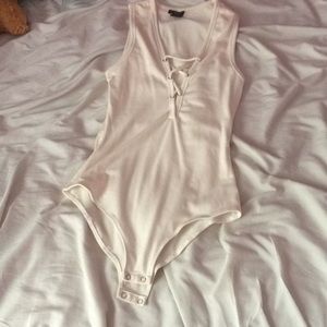 Cute bodysuit. Cute with jeans, shorts or a skirt.